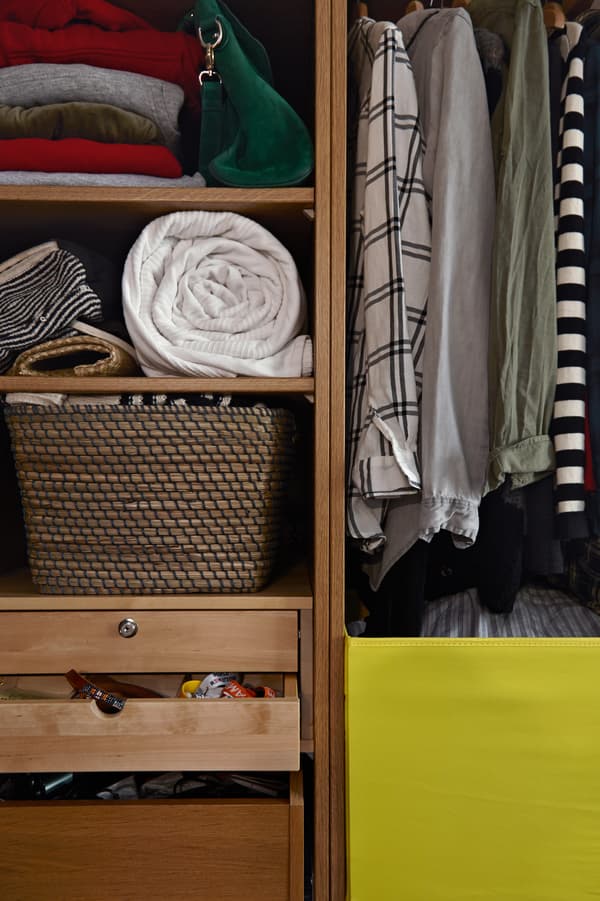 Use a combination of storage solutions.