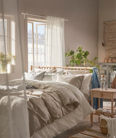 Natural, cosy bedroom ideas | IKEA - IKEA UK