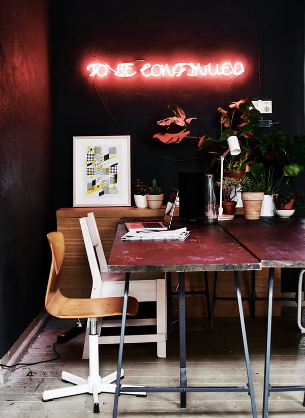 Use task lighting for close-up work.