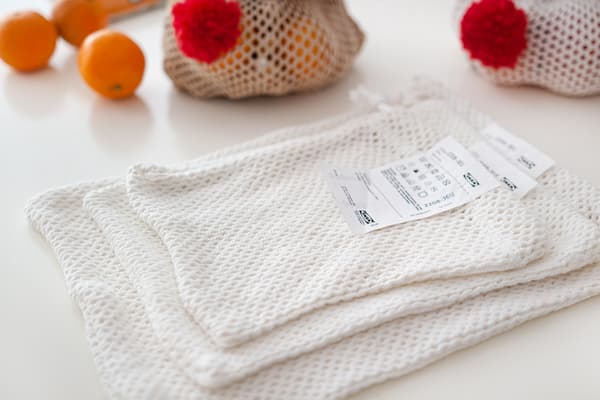 Utensilien für die selbstgemachten Rentier-Säckchen.