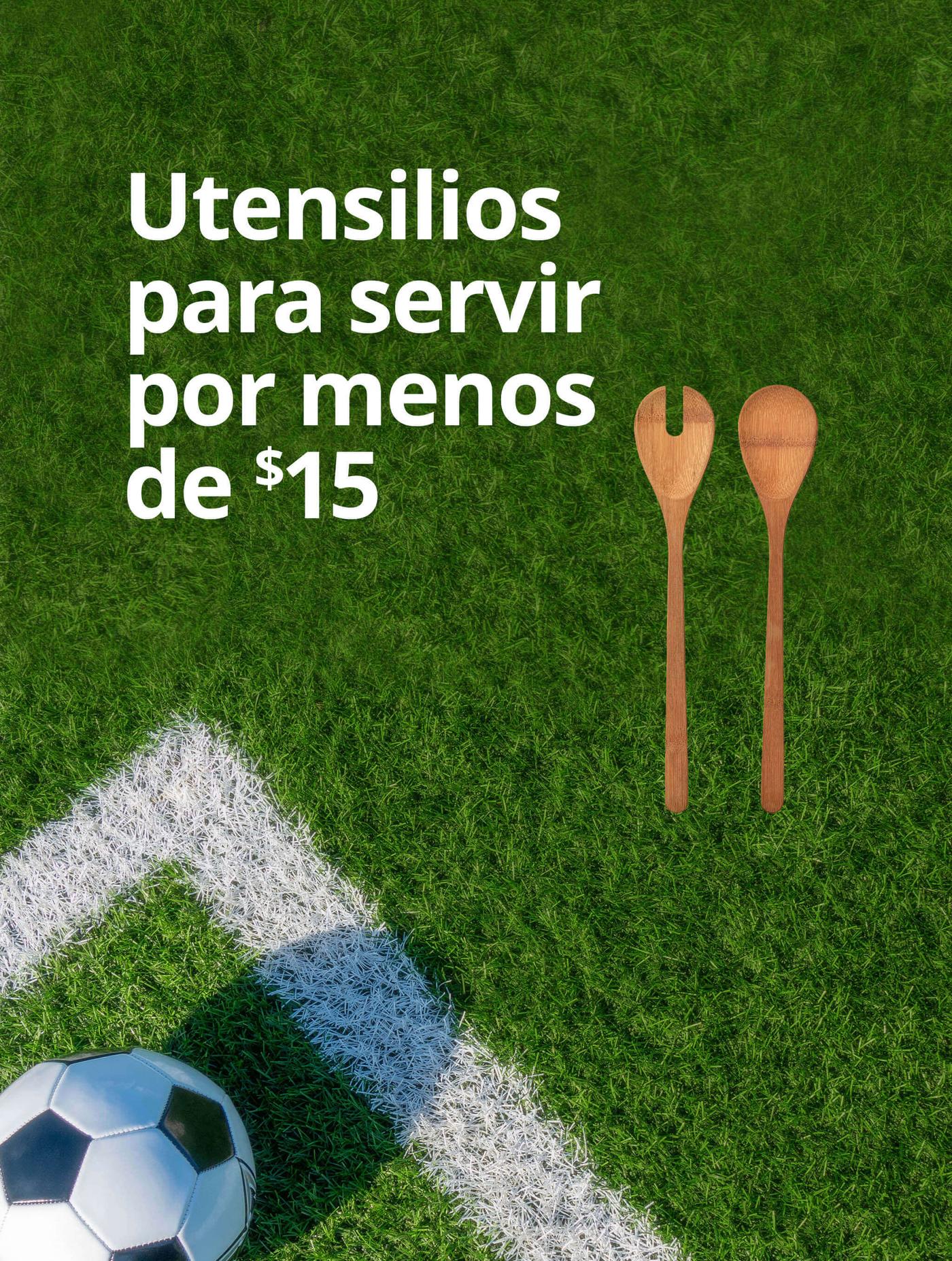 Utensilios para servir por menos de $15