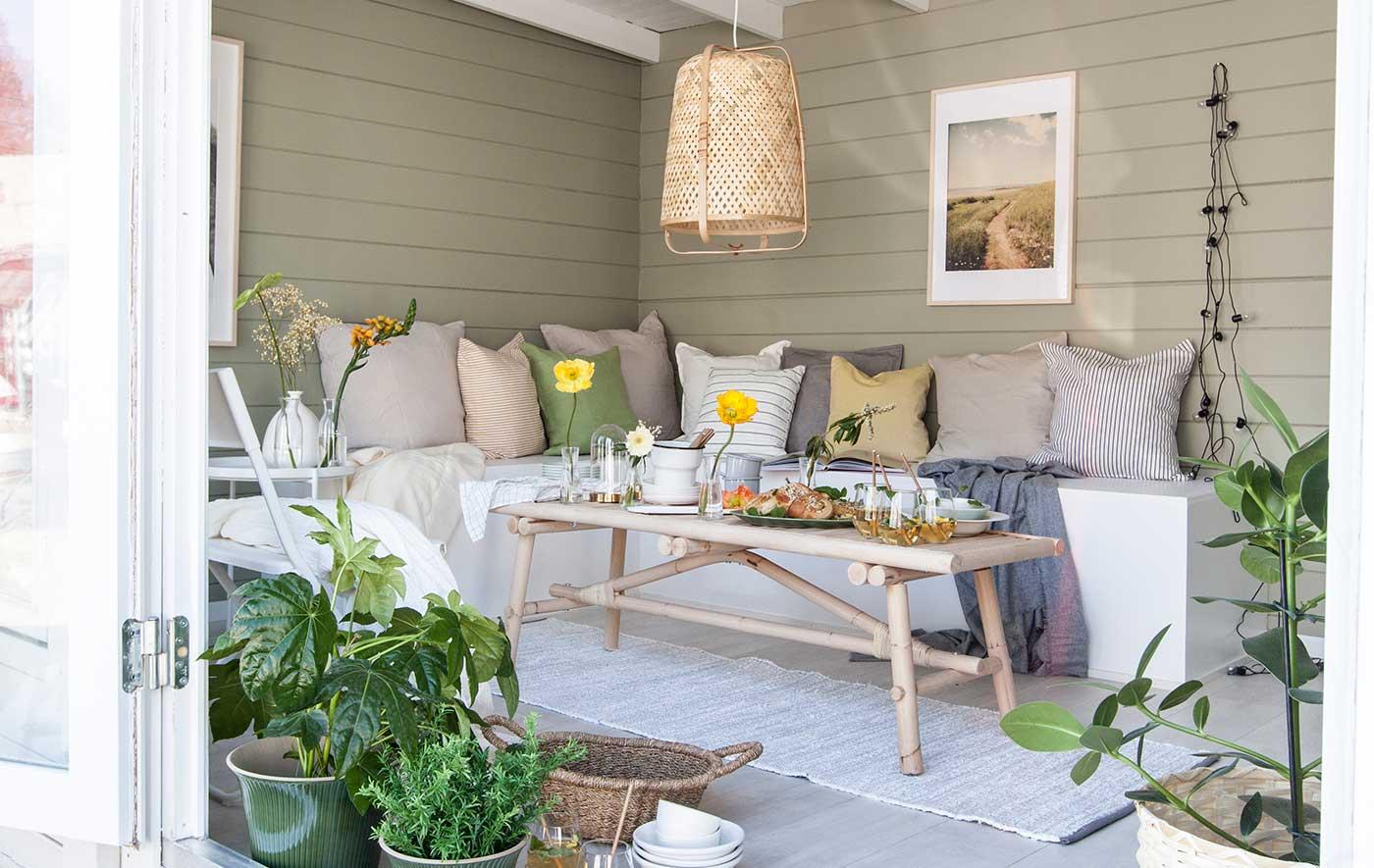 Utestue på budsjett.