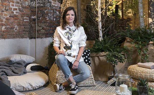 Valeria Margherita Mosca, chef, forager e direttrice di Wood*ing wild food lab.