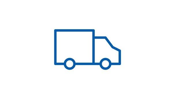 Van icon that represent delivery