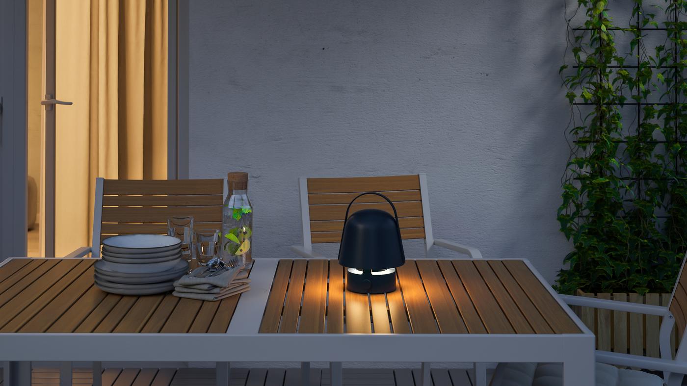 VAPPEBY Bluetoth hangszórós lámpa