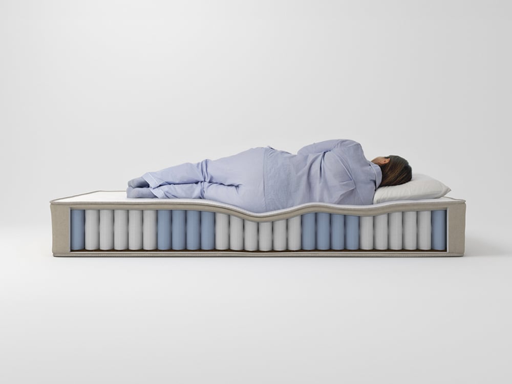 IKEA ベッド　マットレス　固め LYNGÖR リンゴール すのこベッド マットレス付き, ヴェステロイ かため