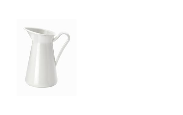 Váza/džbán, bílá