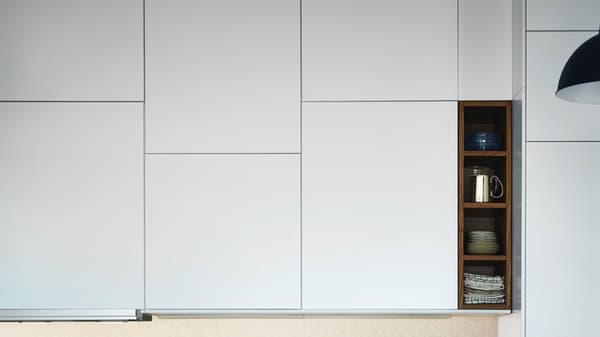 VEDDINGE blanc rangements ouverts IKEA