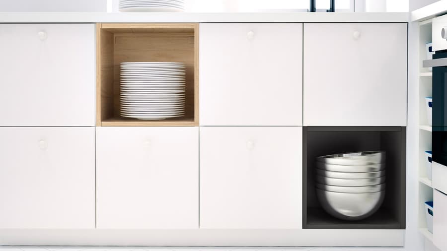 Cuisines METOD finition VEDDINGE blanc IKEA