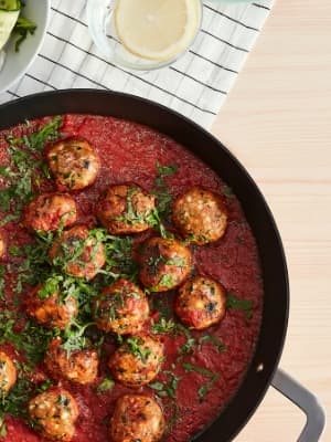  Vegetable protein meatballs