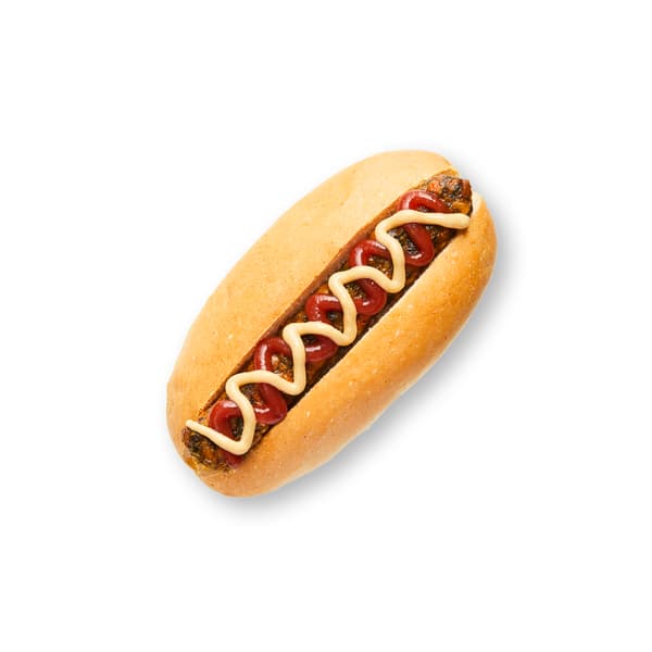 Vegetarian hot dog