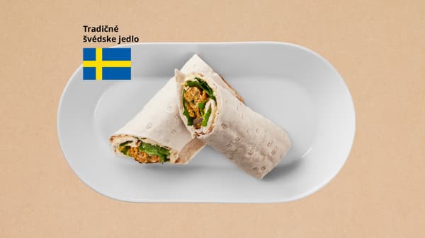 Vegetariánsky wrap