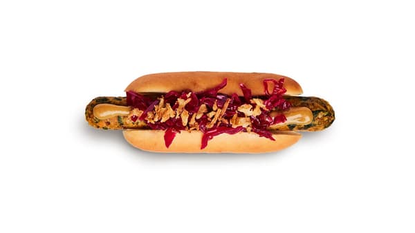 Vegetáriánus hot dog