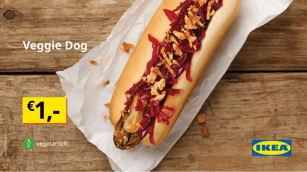 Veggie Dog für 1,00€