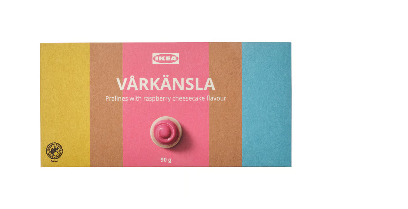 velikonoční pralinky malina