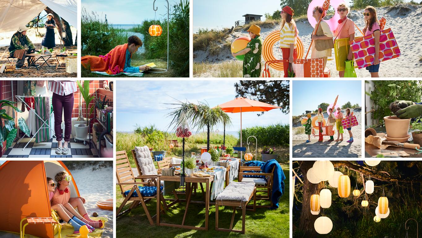 Verschiedene Sommermöbel von 2026