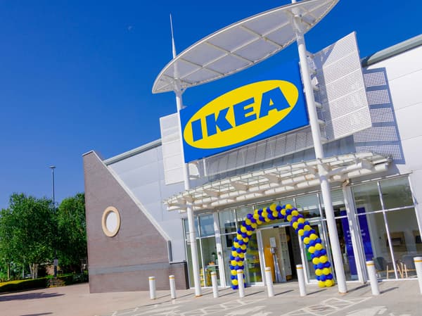 View of the front of the IKEA Hull plan and order point
