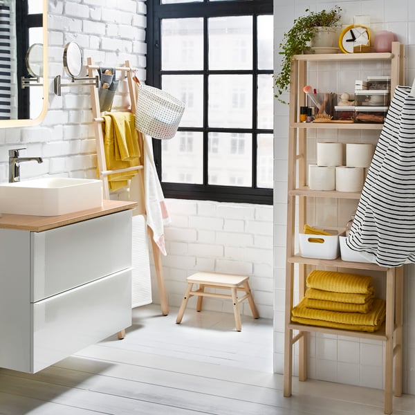 อุปกรณ์ห้องน้ำ การออกแบบห้องน้ำ IKEA