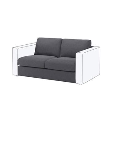 VIMLE 2-personers siddesektion.