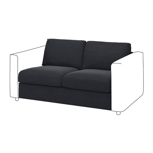 VIMLE
Cover for 2-seat section, Saxemara black-blue