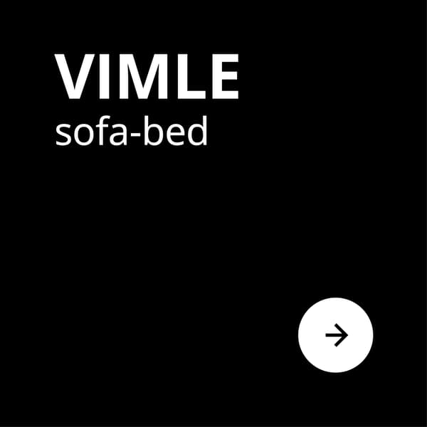 VIMLE sofa bed
