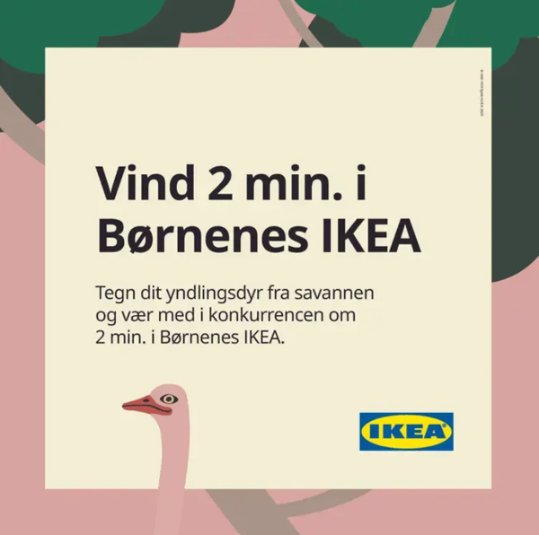 Vind 2 minutter i børnenes IKEA