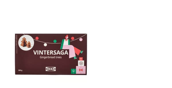 VINTERSAGA, perníkové stromečky, 300 g