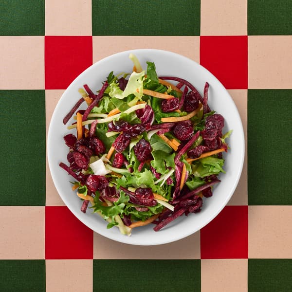 Vintersalat
Salat, rodfrugter, kål og tranebær
15.-