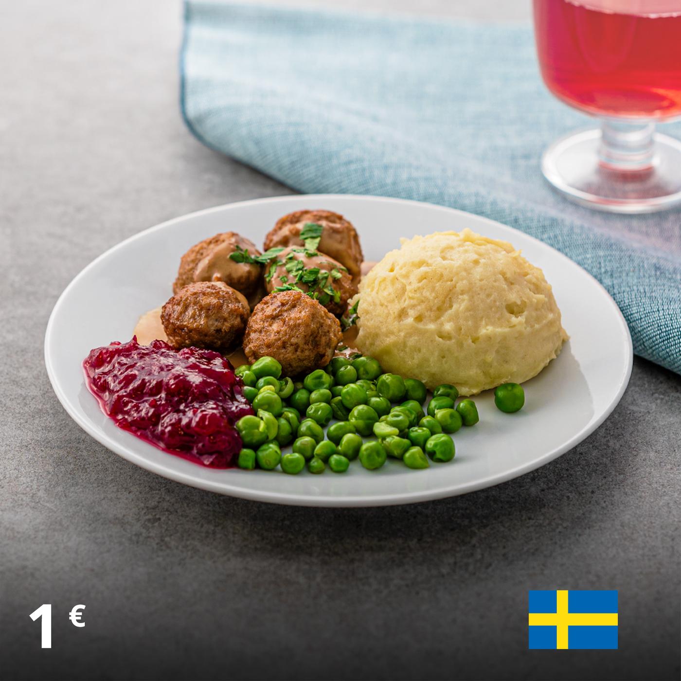 Visit the Swedish restaurant, where children up to 12 can enjoy our iconic Swedish meatballs for just €1. The offer is valid until 31 March.