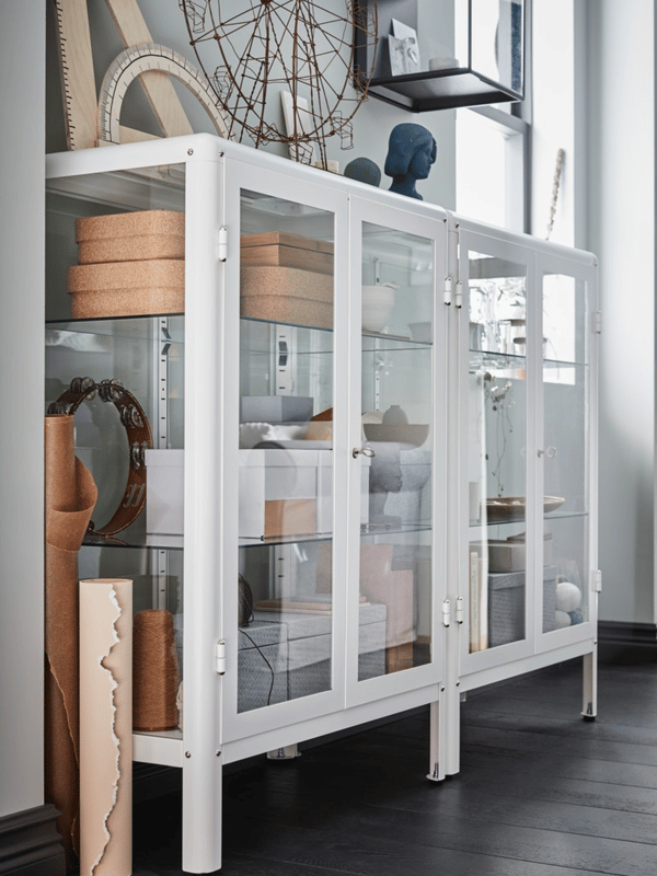 Vitrines.