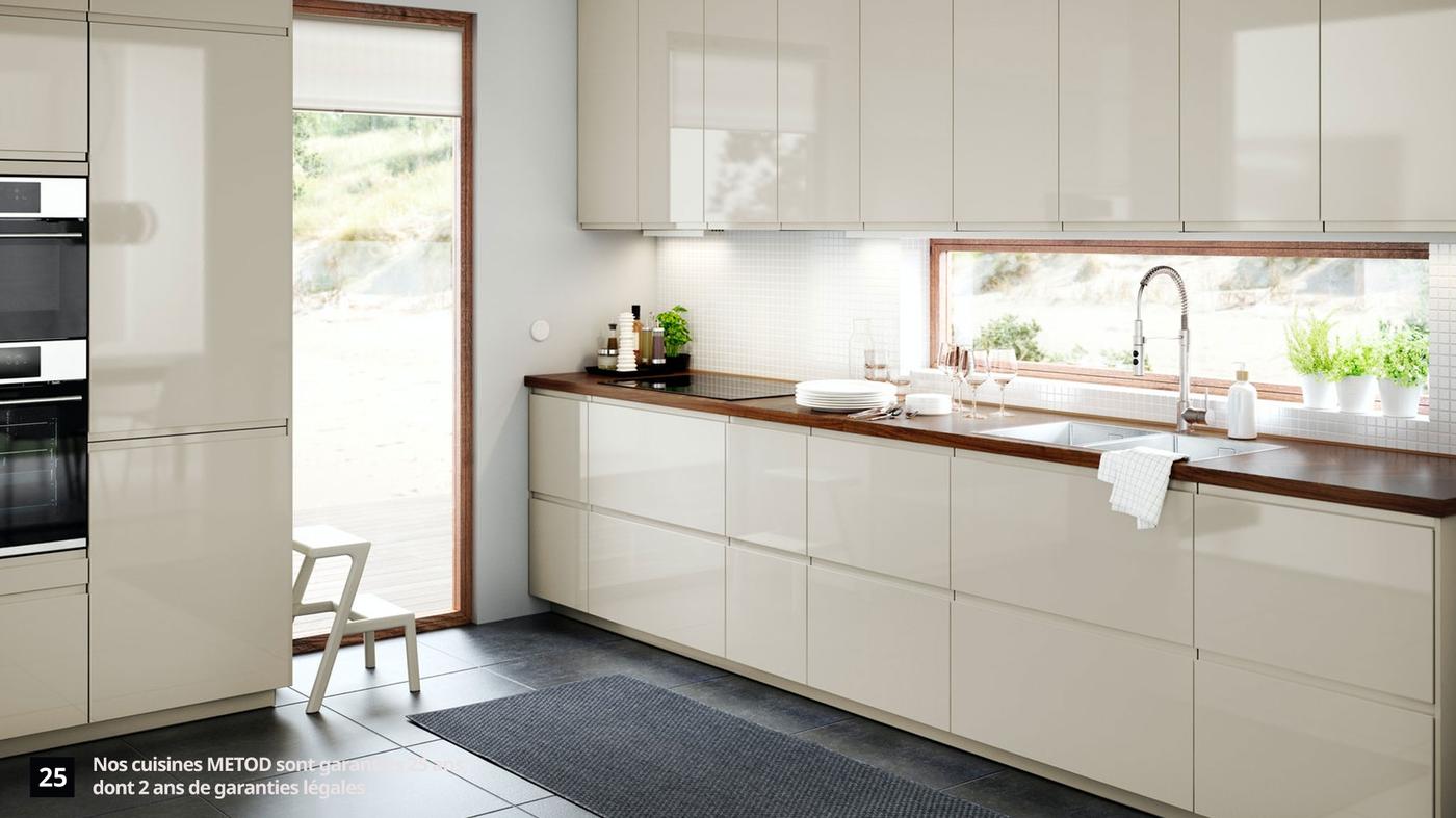 Cuisine Ikea Voxtorp Blanc Brillant Avis