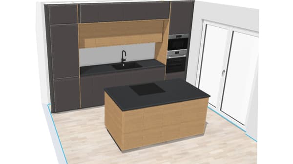 VOXTORP GREY OAK