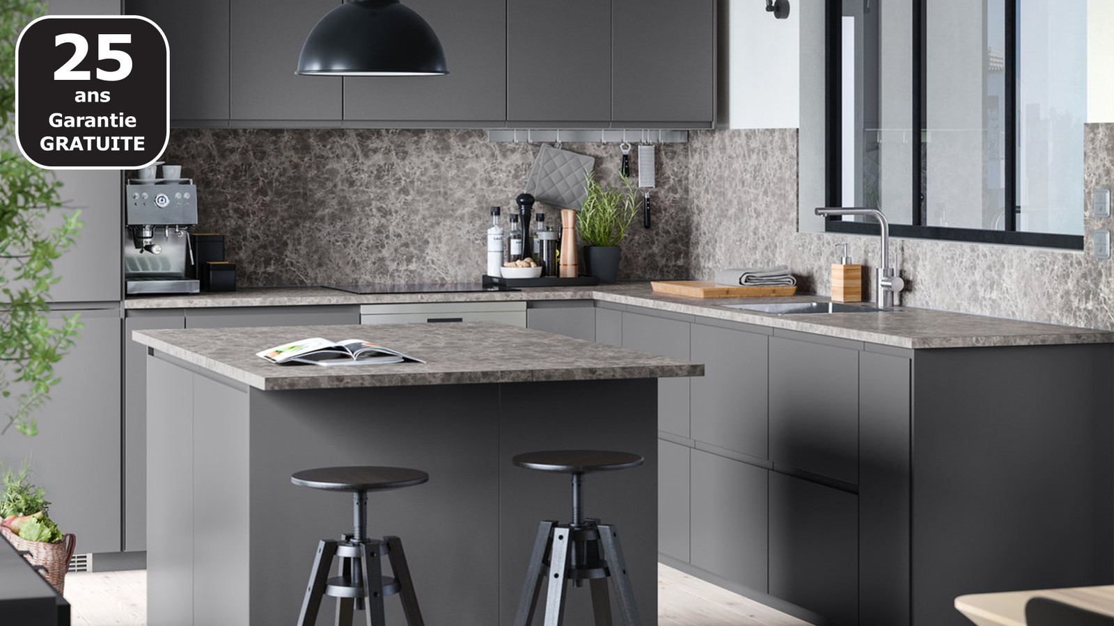 Cuisine Voxtorp Gris