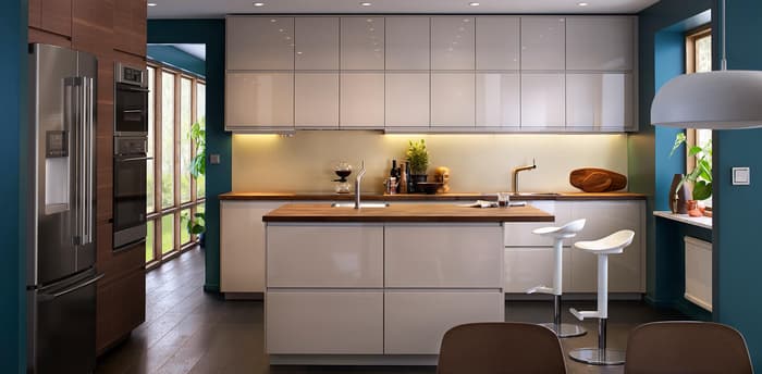 High Gloss Light Beige – VOXTORP Series - IKEA
