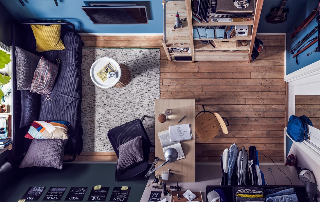 Inspiration chambre d’ado IKEA