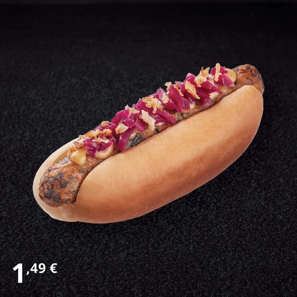 Vürtsikas hot dog köögiviljaviineriga