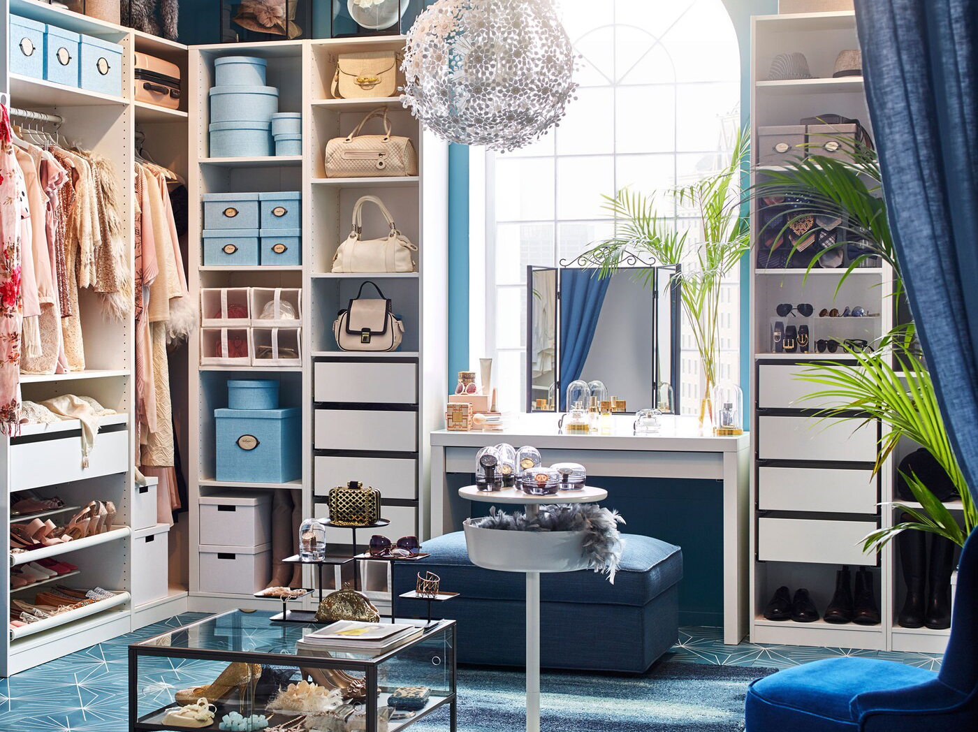 The allin, walkin closet Bedroom Inspiration IKEA CA