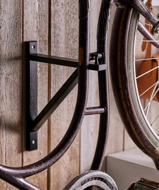 bicycle wall mount ikea