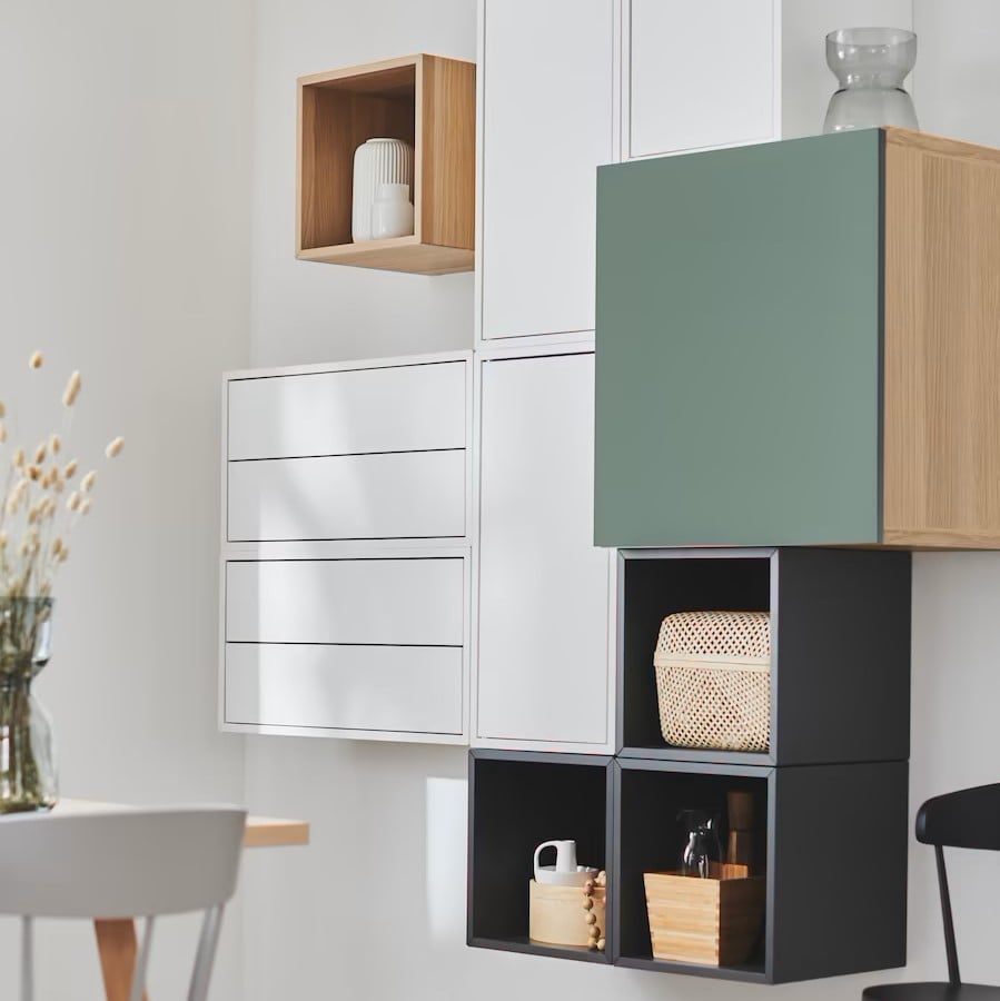 wall-section-with-eket-shelving-units-combined-with-other-storage