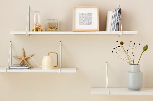 Wall shelves
