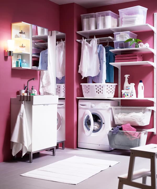 wasruimte algot roze