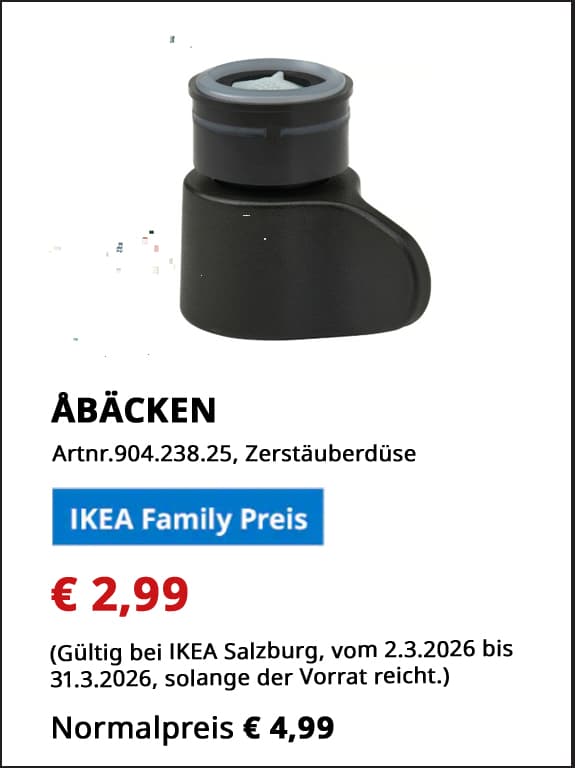 Wasserzerstäuberdüse Angebot