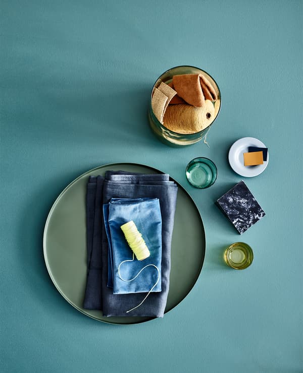 We think using colours in yellow and blue is a big upcoming trend.