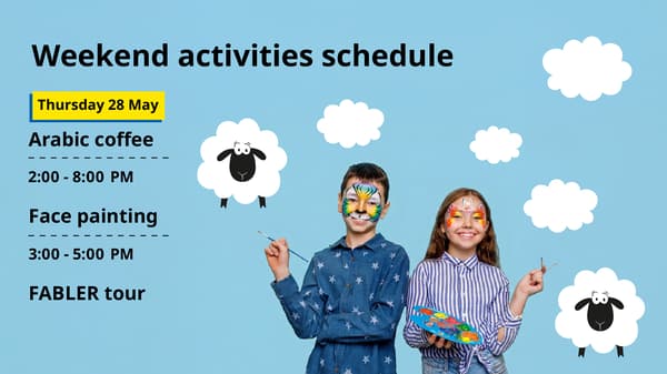 Weekly activity