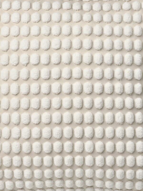 weißer Polsterbezug