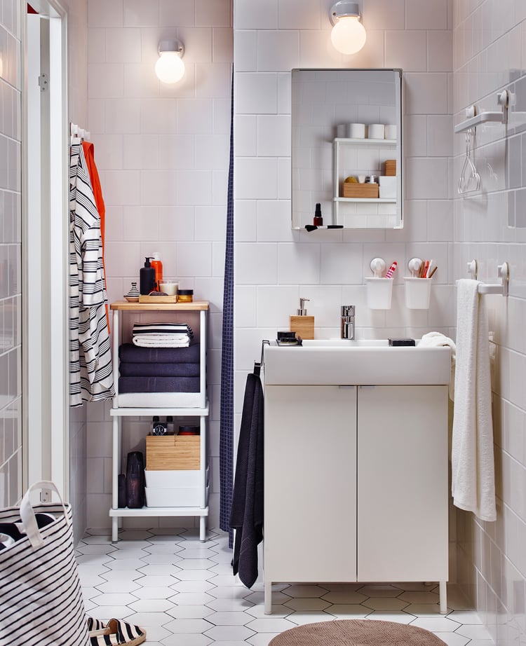 Badezimmer-Organisation mit kleinen Details - IKEA Deutschland