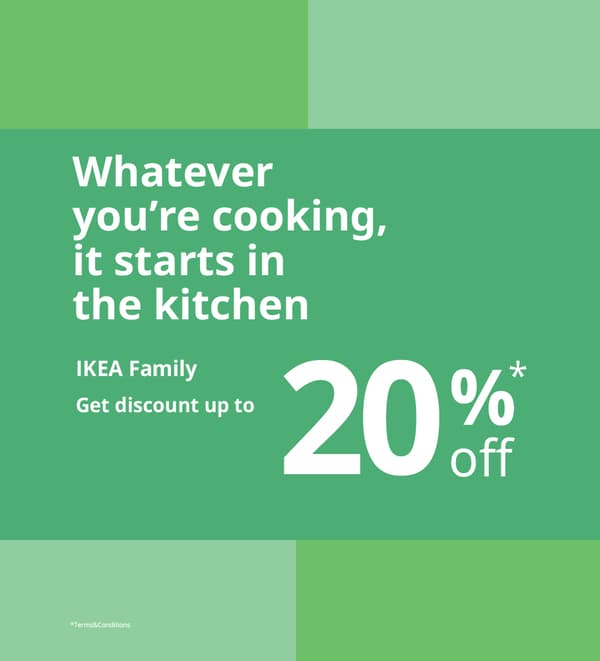 Whatever you’re cooking, it starts in the kitchen​