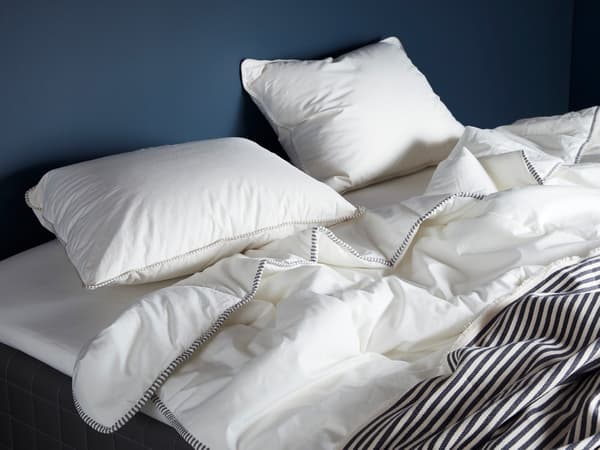 white duvet