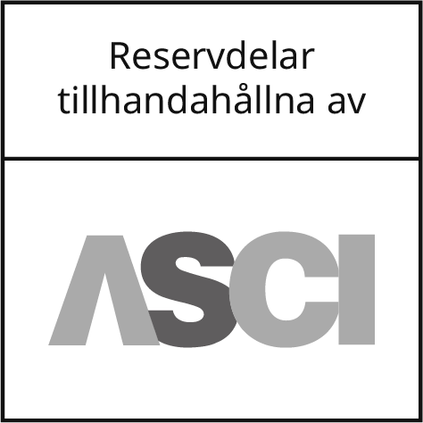 White logo with a grey border says 