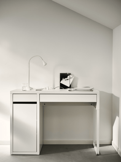 White MICKE desk